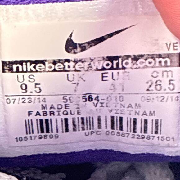 Nike Dual Fusion Run 2 Gray Athletic Running Shoes 599564-010 Women’s Size 9.5 - Picture 9 of 10